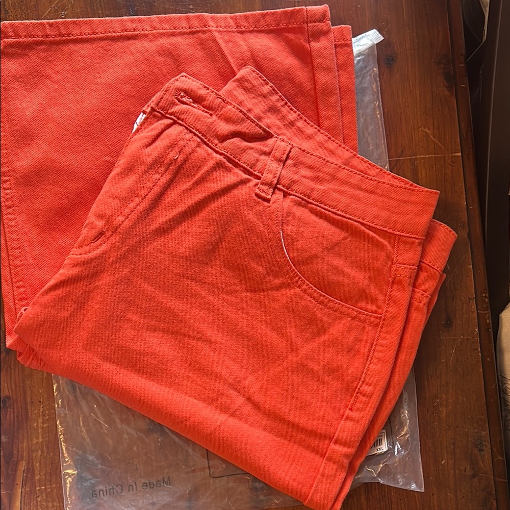 Orange Pants